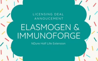 Elasmogen Licenses NDure™ Half-life Extension Technology to ImmunoForge